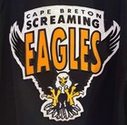 GAME WORN   CAPE BRETON SCREAMING EAGLES          PRO HOCKEY JERSEY     SIZE  56 — photo 3