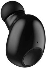 Single Bluetooth Earbud 10 Hrs Playtime, Mini Wireless Earphone, Hands-Free Mic
