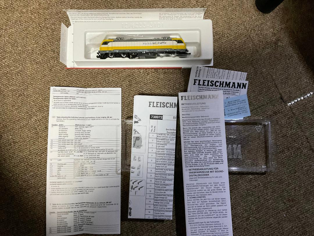 Fleischmann 738972 Dcc Sound Br 187 | eBay Fleischmann 738972 Dcc Sound Br 187 | eBay