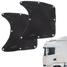 2pcs Semi Truck Window Shades, 23.62x19.29in Side Window Sunshades Easy