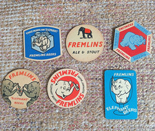 Vintage Fremlins Beers Brewery Beer Mats Coasters