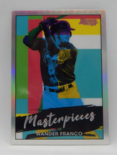 2021 Bowman's Best Baseball - Masterpieces #BM-4 TB Rays - WANDER FRANCO