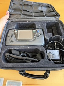 Sega Game Gear Handheld Console Bundle 3 Sonic Games + MORE WORKS GREAT/ Tested