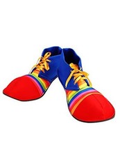 Clown Shoes Rainbow Shoes Carnivals Party Costumes Medium Multicoloured