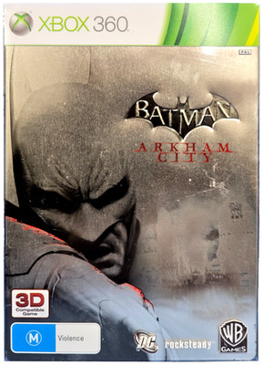 Batman Arkham City Steelbook *Complete* XBOX 360 PAL XBOX360