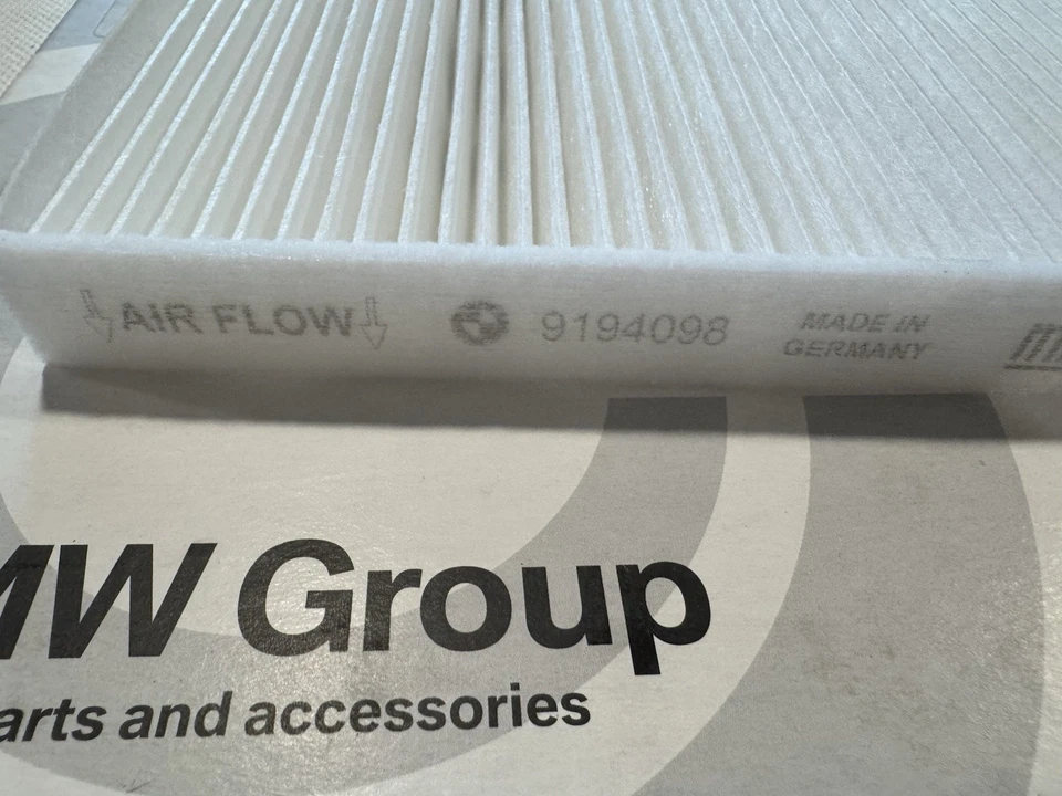 Filtro de aire cabina BMW X5 07-18 BMW 64319194098 Foto 3 de 3