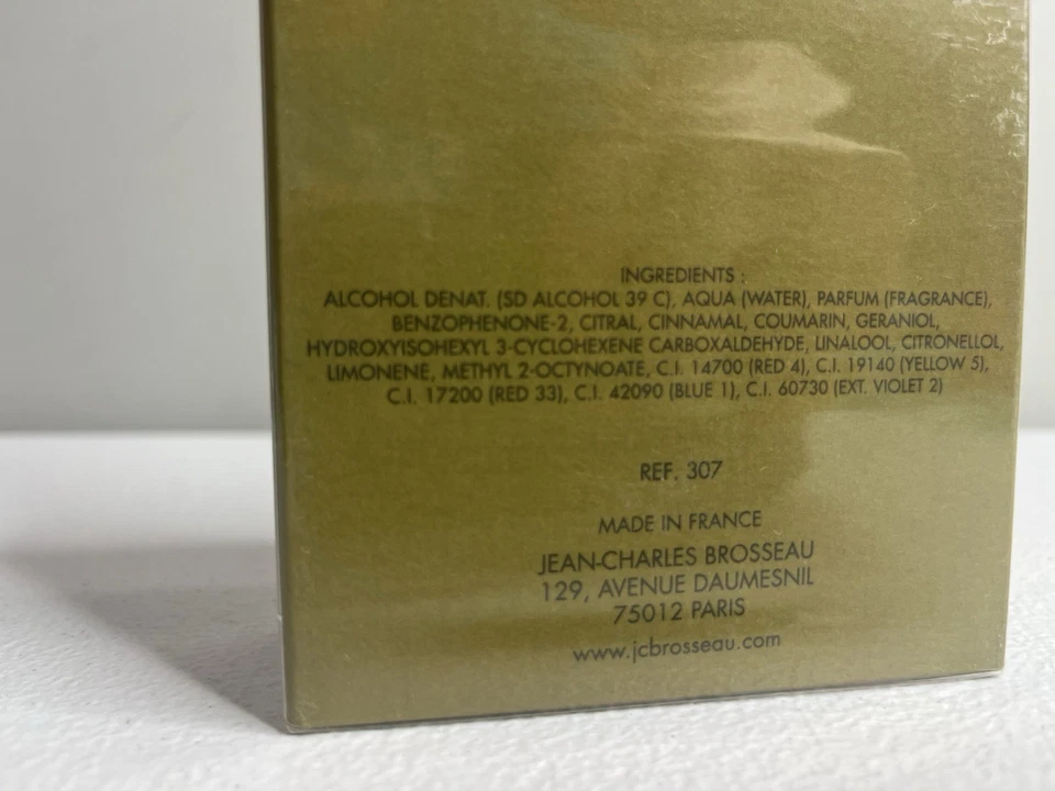 Jean Charles Brosseau The Brun Homme para hombre eau de toilette spray 3,4 OZ Foto 4 de 4