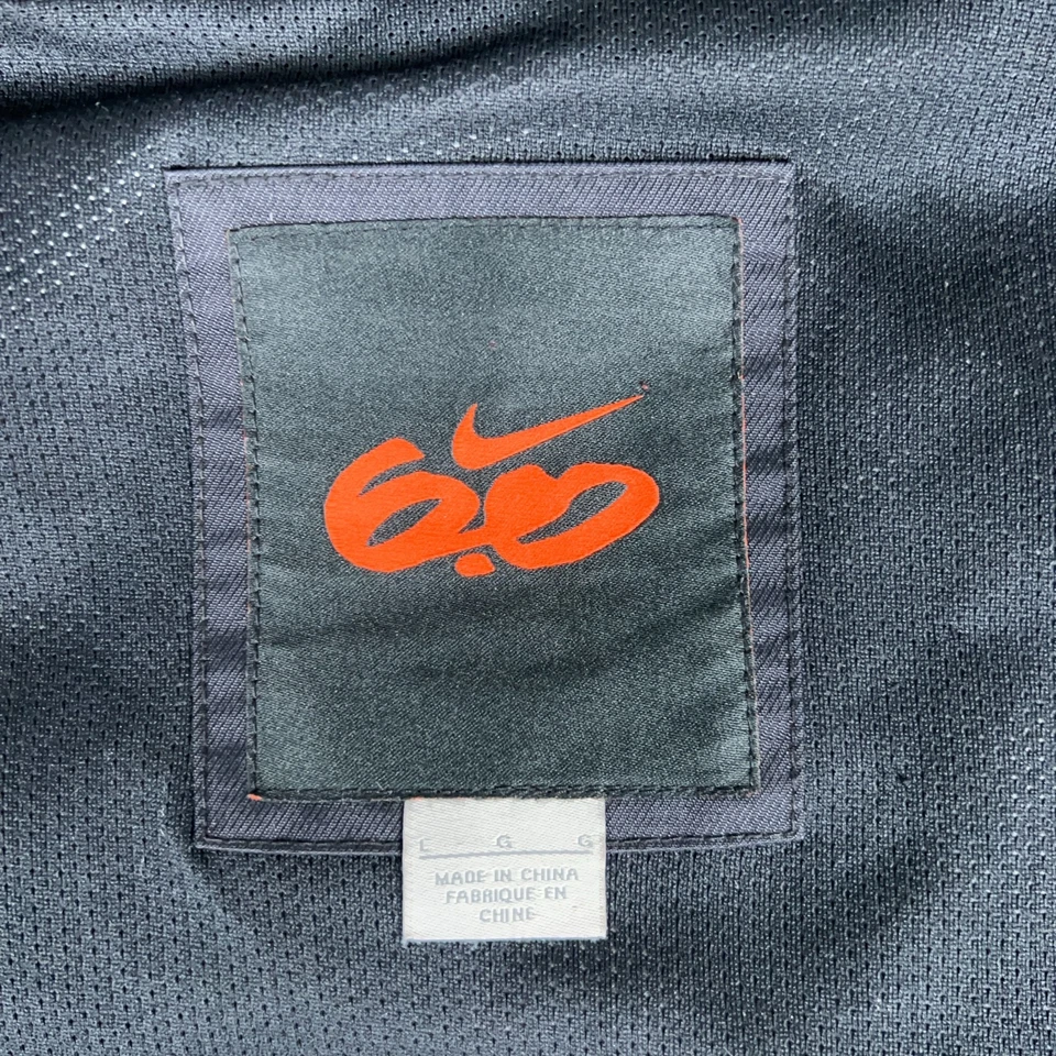 De Colección Nike Chaqueta Para Hombres Grande Negra 6.0 Kampai Invierno Snowboard Con Capucha Ventilada Y2K Foto 4 de 4