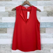 Collective Concepts Georgette Tunic Tank Top Pink Stitch Fix Womens Medium