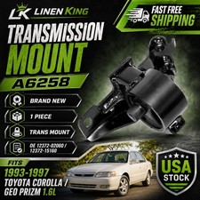 A6258 For 93-97 Toyota Corolla Geo Prizm 1.6l Trans Engine Motor Mount