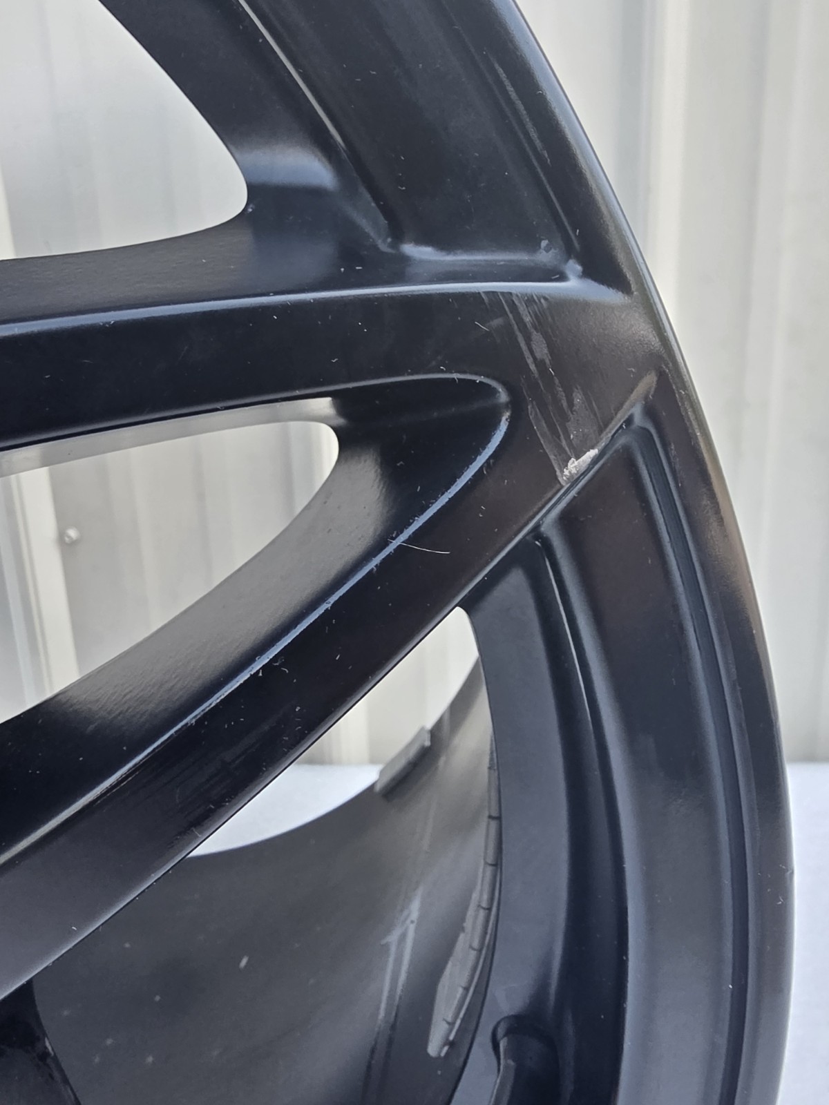 Ferrari 599 Front Wheels Set Black