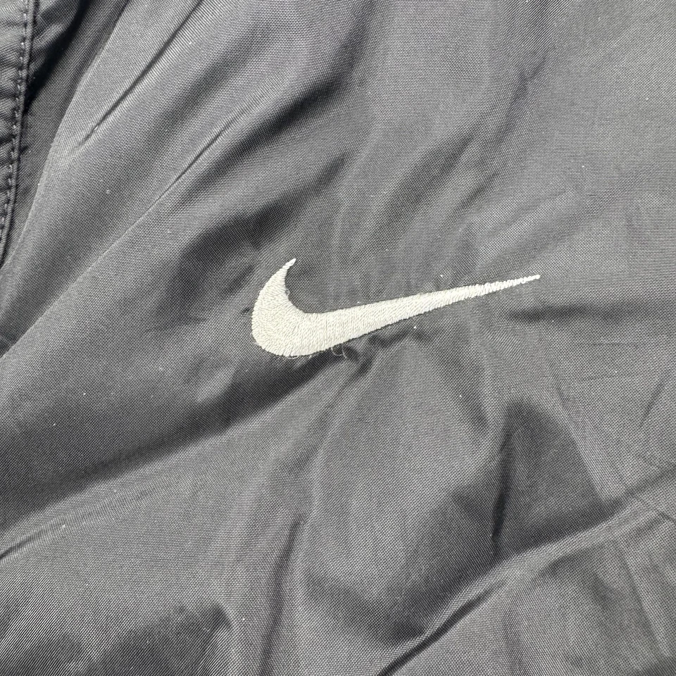 Vintage Nike Jacket Mens Large Black Windbreaker David Robinson 90s Basketball - Image 2 of 4