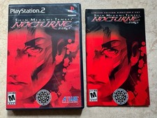 Shin Megami Tensei: Nocturne (Sony PlayStation 2, 2004) PS2 CIB W/ Registration