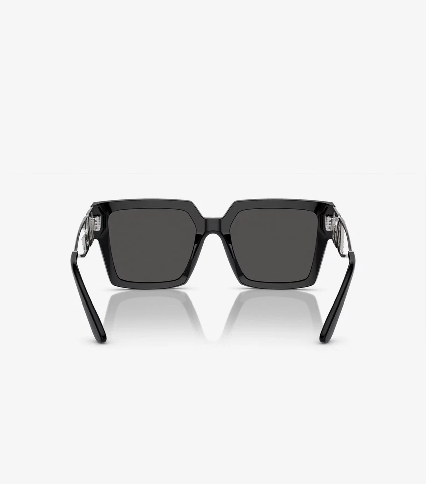 Gafas de sol Dolce & Gabbana para mujer DG4446B 501/87 53 mm negras - lentes gris oscuro - NUEVAS Foto 4 de 4