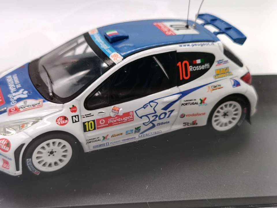 Peugeot 207 S2000 Rally Portugal 2008 #10 Rossetti 1/43 Ixo Models Altaya - Immagine 2 di 4