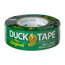 (2 pack) The Original Duck Tape Brand Duct Tape, 1.88 in. x 55 yd Silver