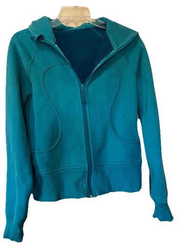 giubbotto lululemon donna tg 6 blu turchese