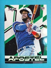 2021 Topps Fire Sherten Apostel RC #37 Texas Rangers 