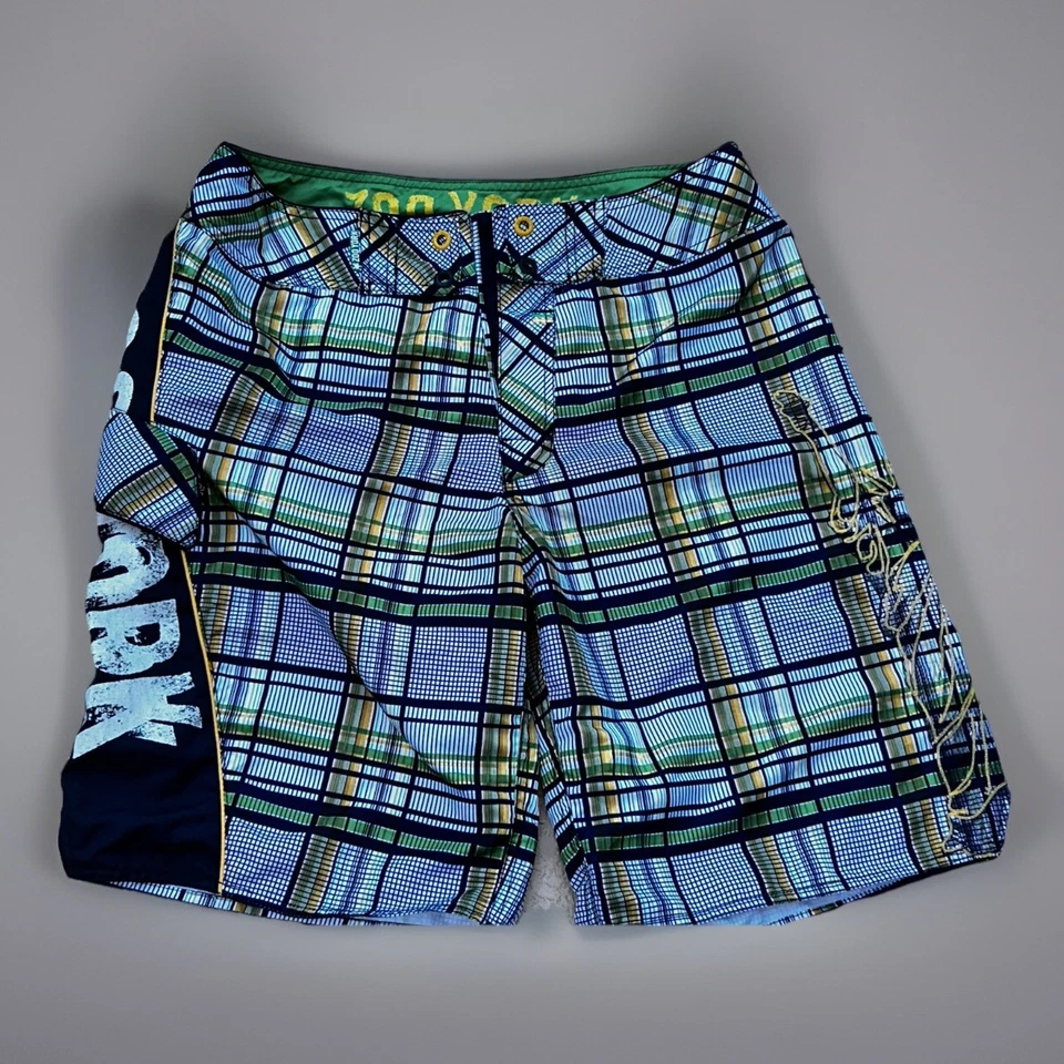 "Bañador ZOO YORK Liberty para hombre pantalones cortos sin forro cordón 34"" W" Foto 4 de 4