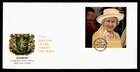 DR WHO 2001 ALDERNEY GUERNSEY FDC QEII 75TH CACHET S/S L1.75 w29700
