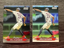 Triston McKenzie 2024 Topps Stadium Club Chrome & Base Card Variations #45
