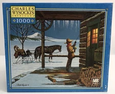 CHARLES WYSOCKI Americana Puzzle Lil Buckaroo's First Date Puzzle 1000 Piece