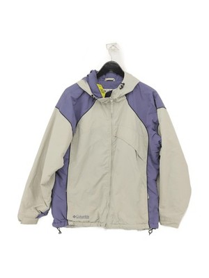 Columbia Windbreaker Jacke Creme
