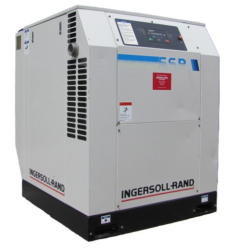 Ingersoll Rand 40HP Rotary Screw Air Compressor 163 CFM 460V 3 Phase 80 Hours