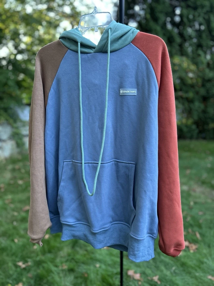 Spark Paws Matching Xl Adult/xs Dog Hoodie Set Cozy Fleece Dog + Human - Image 2 of 4