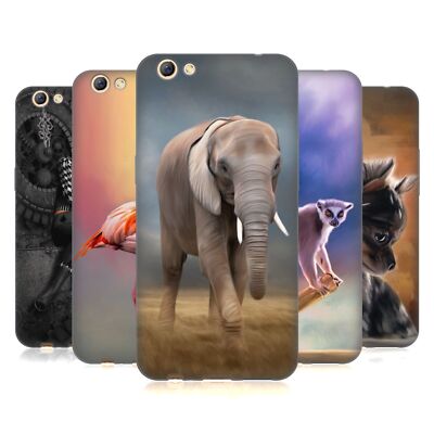 OFFIZIELLE SIMONE GATTERWE GEMISCHTE DESIGNS SOFT GEL HANDYHÜLLE FÜR OPPO HANDYS