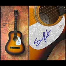 PSA  Body Like a Back Road  * SAM HUNT *  Signed Acoustic Guitar PROOF COA