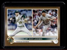 2022 Topps Update Zach Jackson/Adam Oller Gold #US254