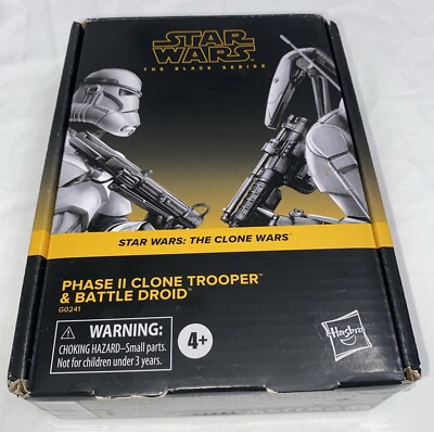 Disney STAR WARS Black Series Phase Clone Troopers Battle