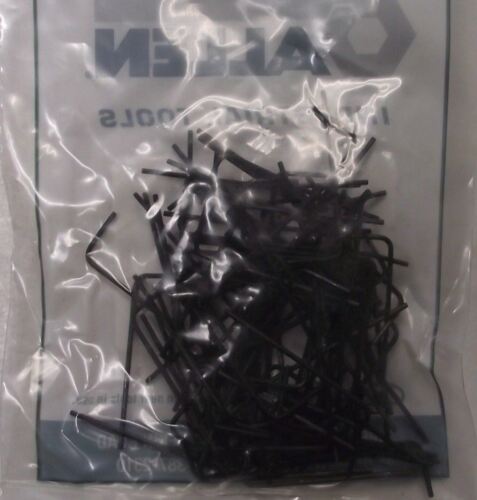 ALLEN 57006 .050" Short-Arm Hex Key Wrench L-Handle Black Oxide 100pcs. USA - Picture 2 of 2