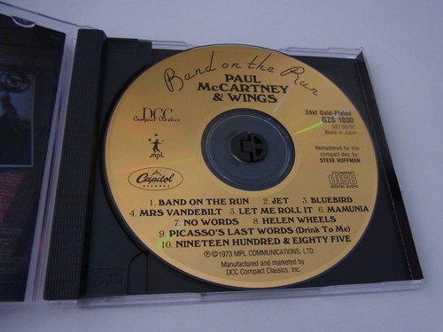 Paul Mc Cartney & Wings / Band on the Run DCC CD ( 24 Karat Gold ) - Bild 3 von 5