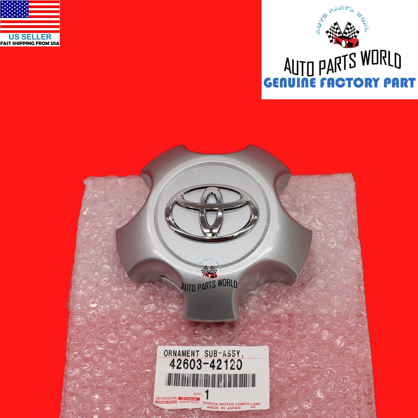 42602-42020 Genuine Toyota Wheel Cap Sub-Assembly 42602-42020 Genuine Toyota Wheel Cap Sub-Assembly