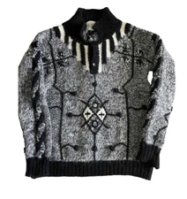 Vintage 1980s women's Novo Mohair blend 1986 promark Creations Bulky Sweater