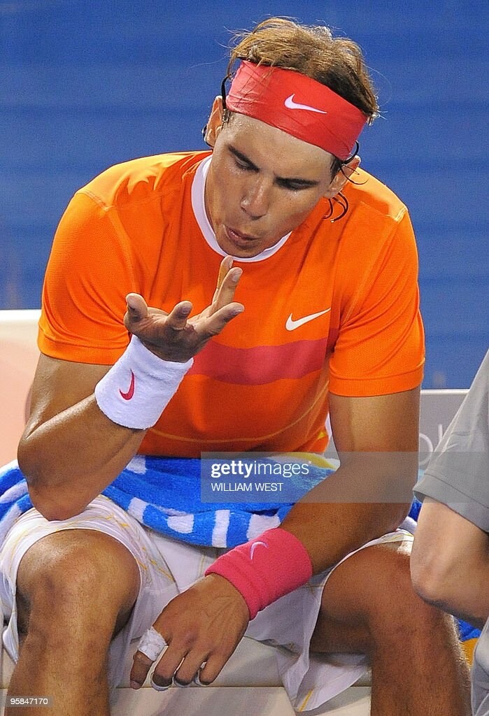 Nike Rafa Nadal Australian Open Wristbands Doublewide
