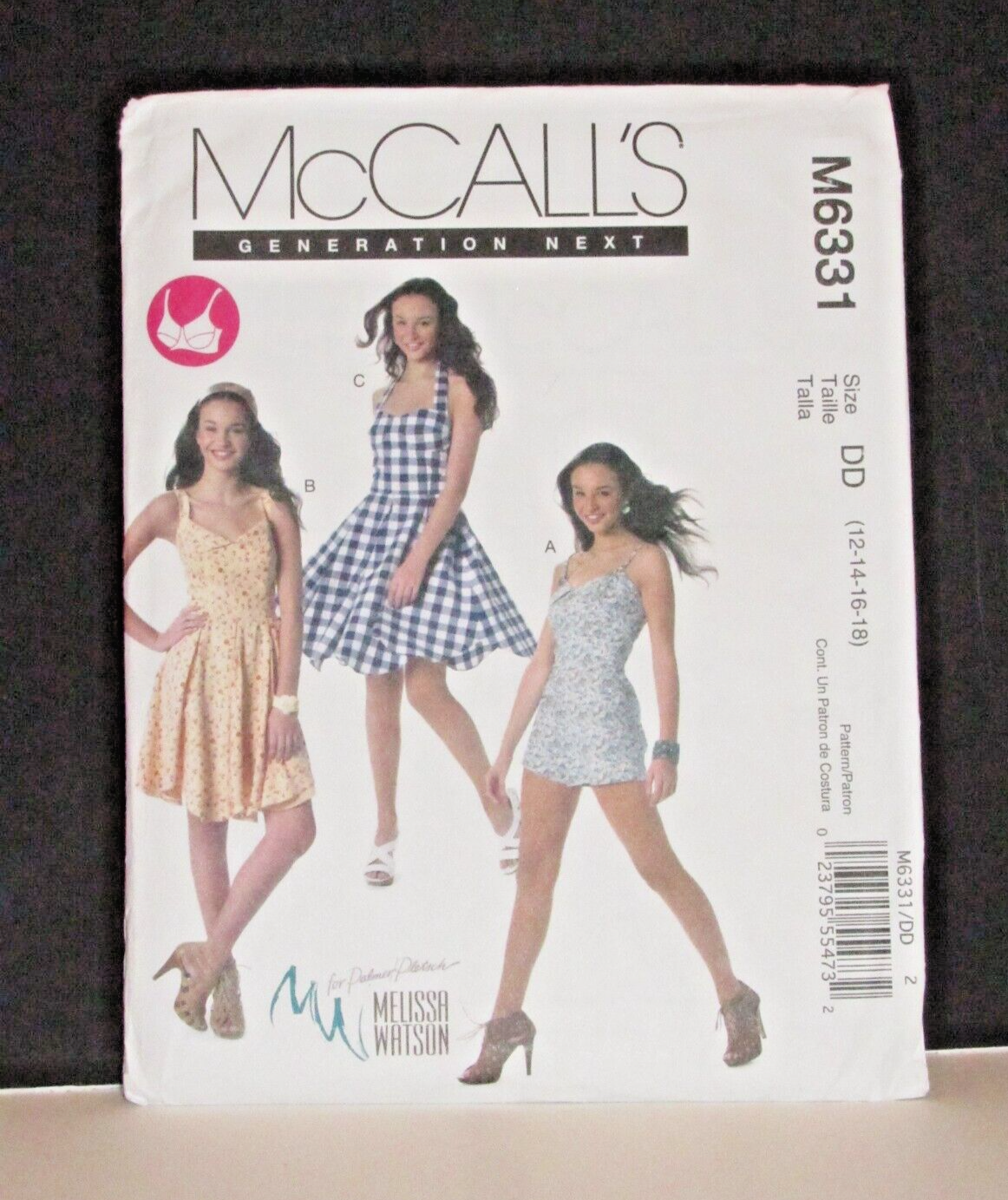 Retro Dress & Romper pattern size 12-18  FF, Uncut Complete,  PinUp Girl Style