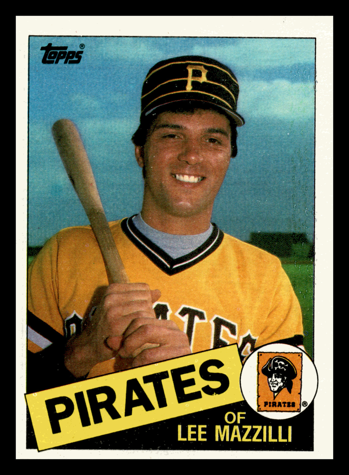 1985 Topps Lee Mazzilli  Pittsburgh Pirates #748 Near Mint NM