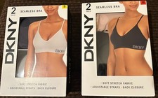 DKNY WOMENS SEAMLESS BRA SET 2PK