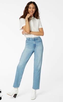 J Brand Jules Marcella High Rise Straight Leg Jeans Women S24 Blue Modern  Ankle UK