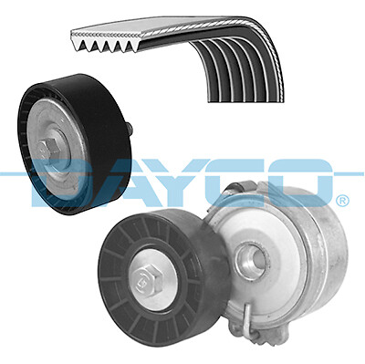 Dayco KPV328 V-Ribbed Belt Set For CitroËN Fiat Lancia Peugeot-image