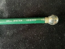 2 DUR-O-LITE Mechanical Pencils, erasure; Onion Dome; ComEd, Bell Systems