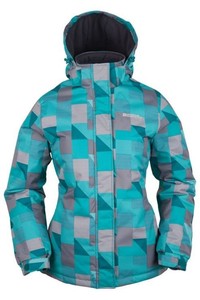 dawn womens printed ski jacket