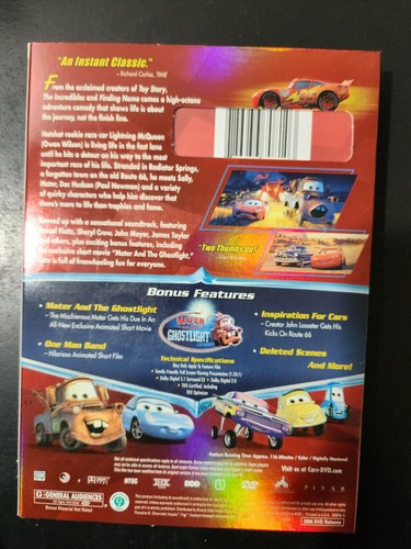 Cars (DVD Single-Disc Full Screen Edition) With Slipcover - Picture 2 of 3