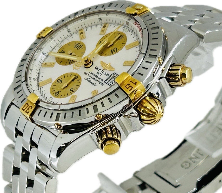 Breitling Chronomat White Men's Watch - B13356 for sale online | eBay