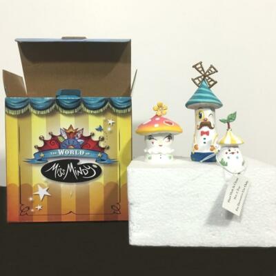 World of Miss Mindy Candy Circus 4060323 LIL' MUSHIES Resin 3 piece Figurine Set