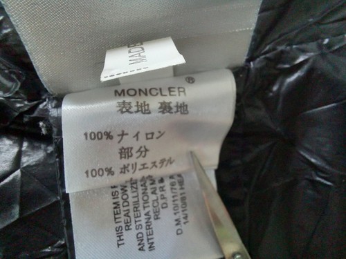 Moncler Women Down Hooded Black Pre-Owned Jacket Size 3 - Picture 20 of 24