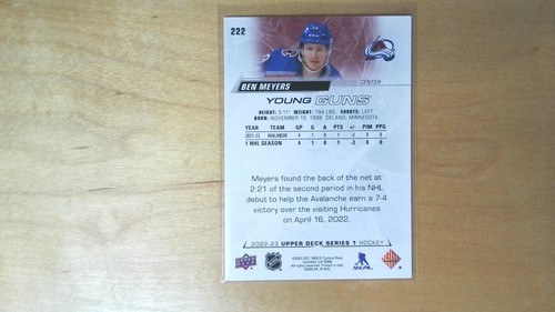 2022-23 Upper Deck Young Guns u-pick & Canvas - Picture 23 of 77
